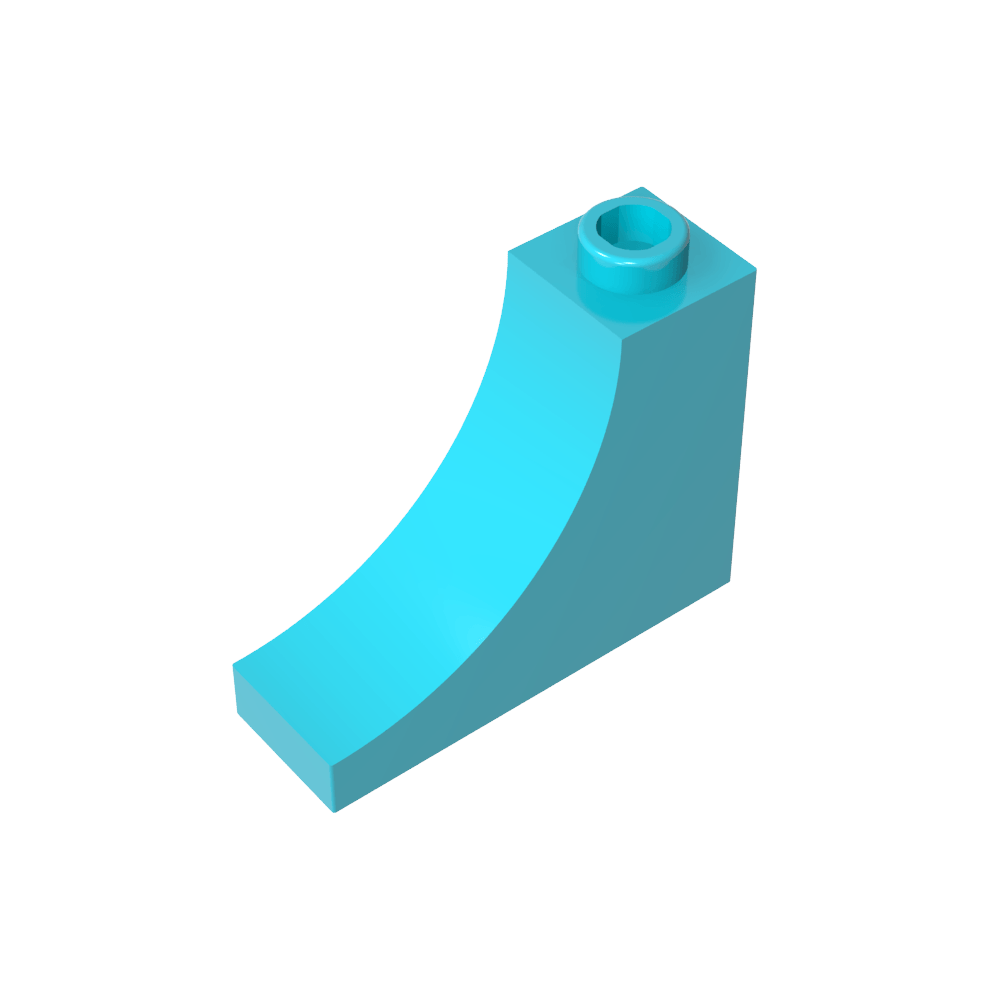 Arco de ladrillo 1 x 3 x 2 invertido [Arco interior]-MyGobricksEs