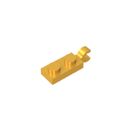 Placa Especial 1 x 2 con Clip Horizontal en el Extremo-MyGobricksEs