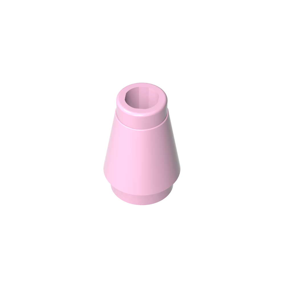 Cono 1 x 1 [Sin ranura superior]-MyGobricksEs