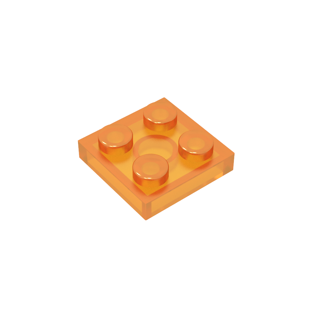 Placa 2 x 2-MyGobricksEs