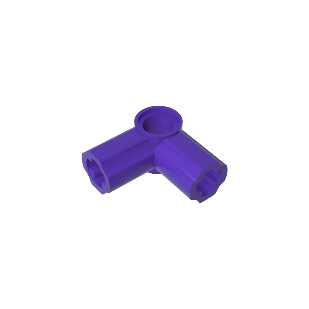 Conector de eje y pasador Technic en ángulo n.° 6 - 90°-MyGobricksEs