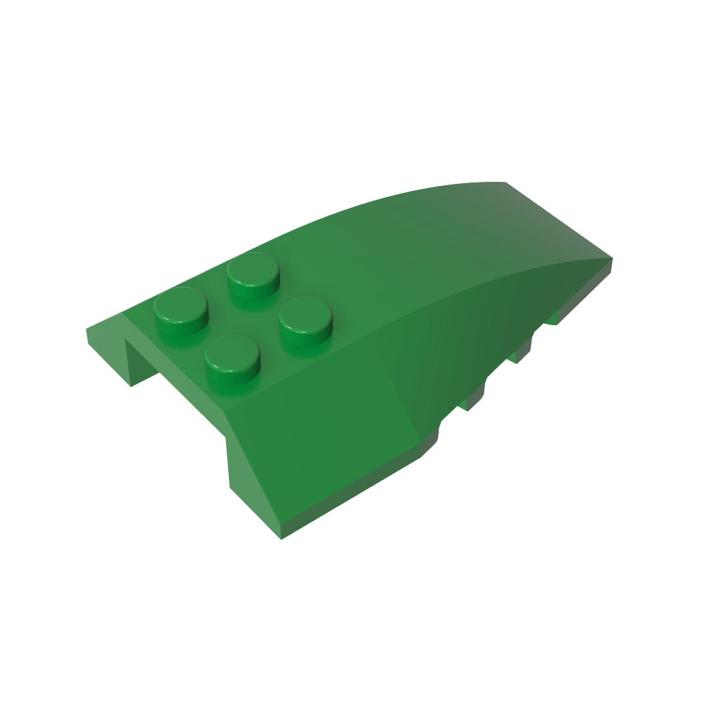 Cuña curva 6 x 4 triple-MyGobricksEs