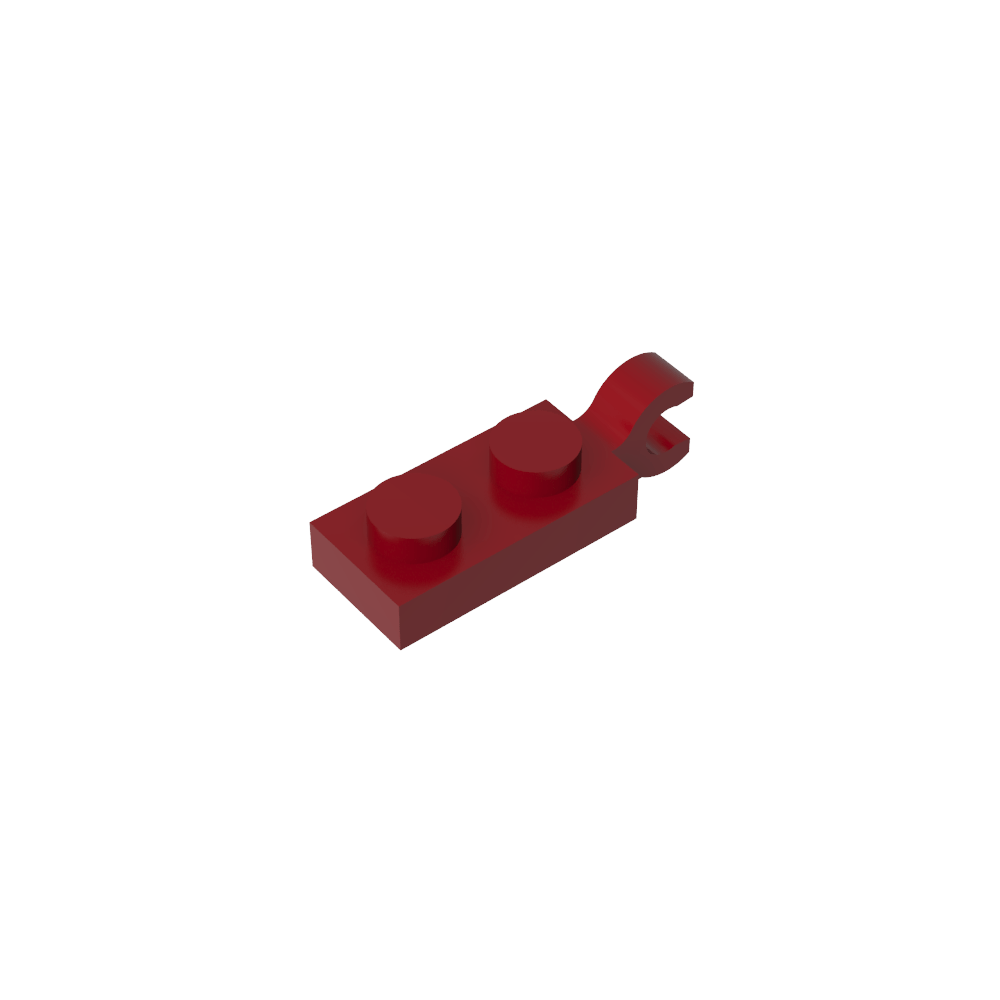 Placa Especial 1 x 2 con Clip Horizontal en el Extremo-MyGobricksEs
