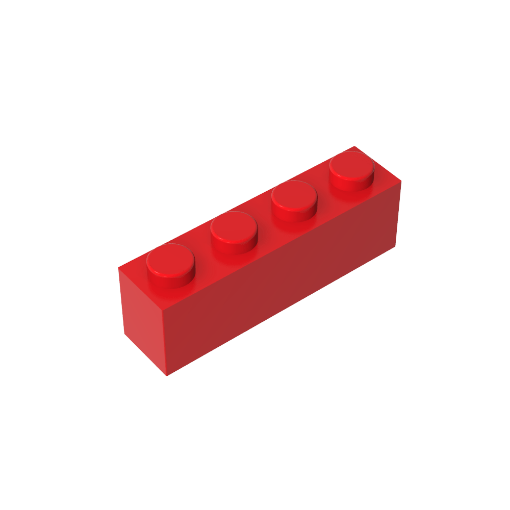 Ladrillo 1 x 4-MyGobricksEs