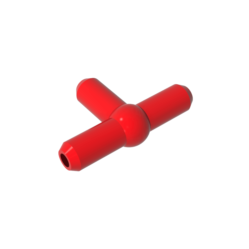 Pieza en T neumática (barra en T) [Nuevo estilo]-MyGobricksEs