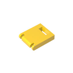 Caja 2 x 2 x 2 Puerta con Ranura-MyGobricksEs