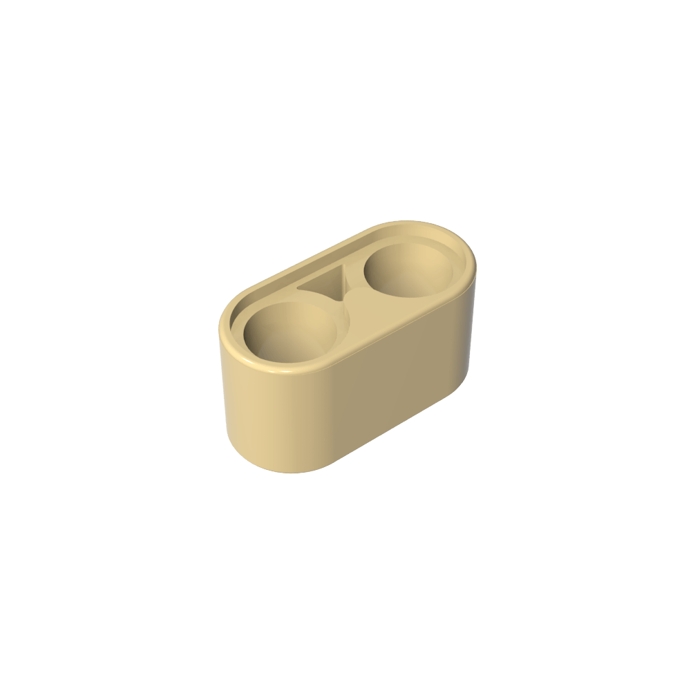 Viga técnica de 1 x 2 de espesor-MyGobricksEs