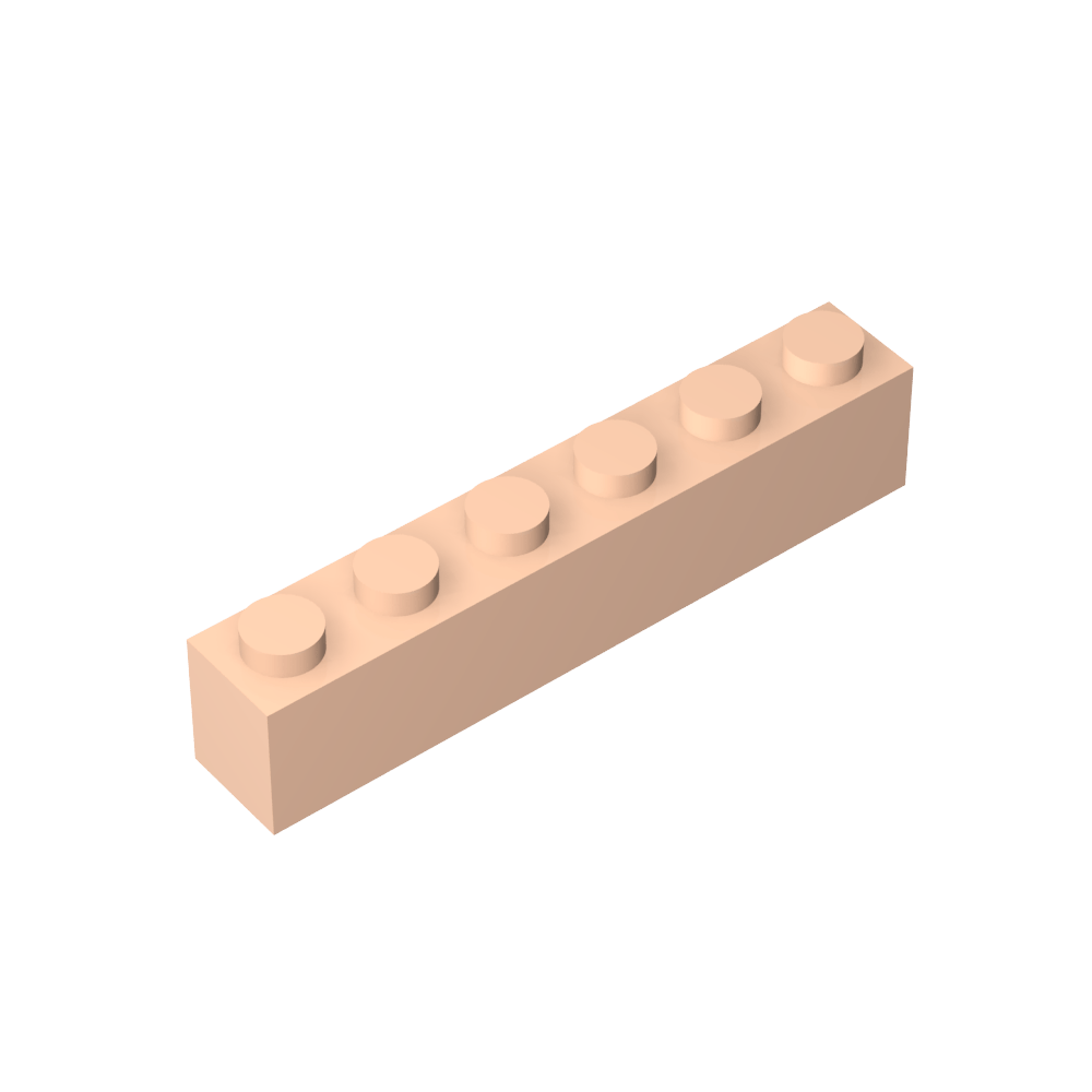 Ladrillo 1 x 6-MyGobricksEs
