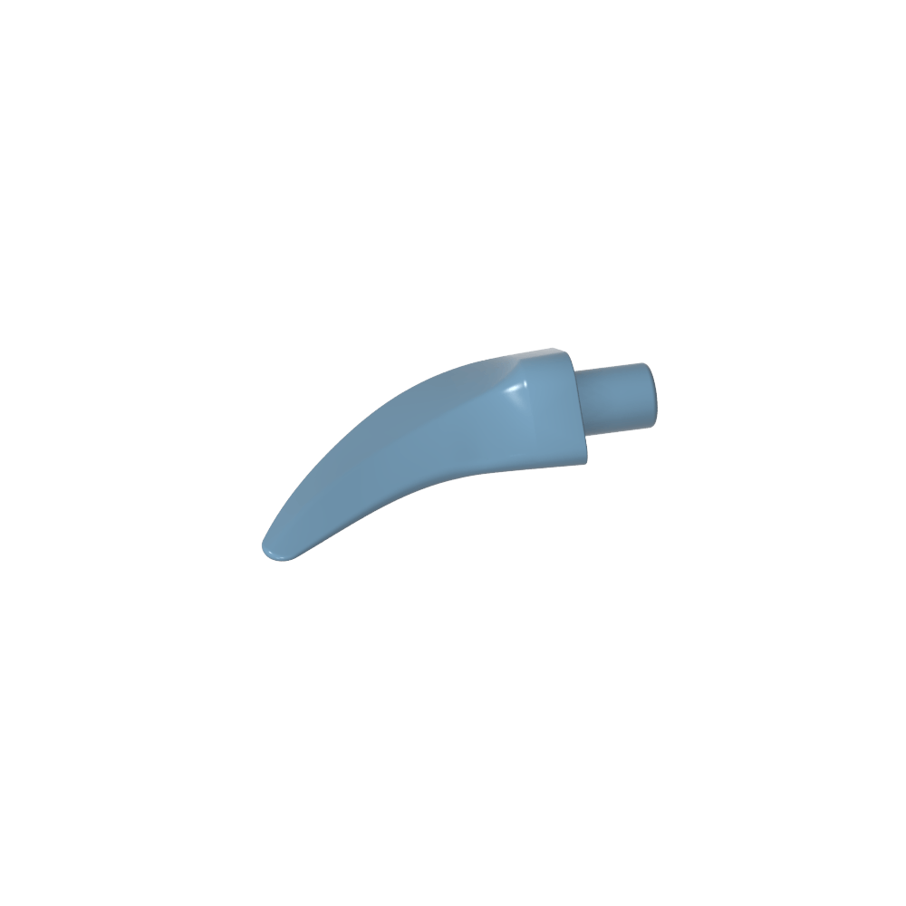 Parte del cuerpo del animal, púa / garra / diente / garra / cuerno, mediano-MyGobricksEs
