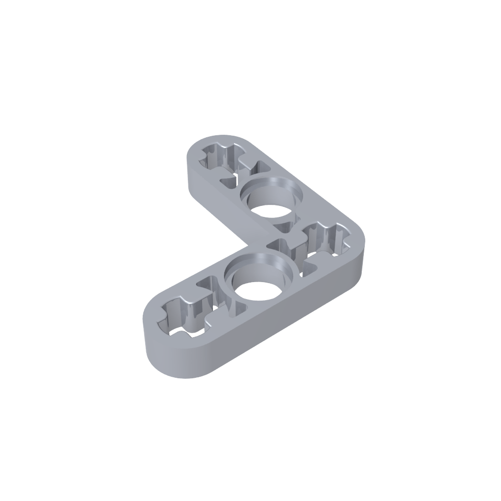 Viga técnica 3 x 3 en forma de L delgada-MyGobricksEs