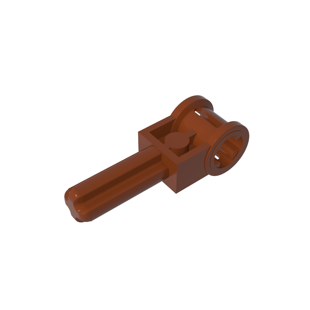 Eje Technic 1.5 con conector de eje perpendicular (mango de inversión de pértiga Technic)-MyGobricksEs