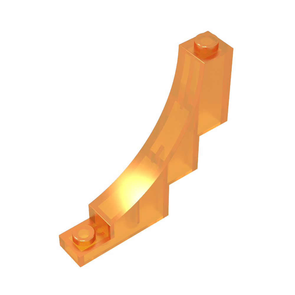 Arco de ladrillo 1 x 5 x 4 invertido-MyGobricksEs