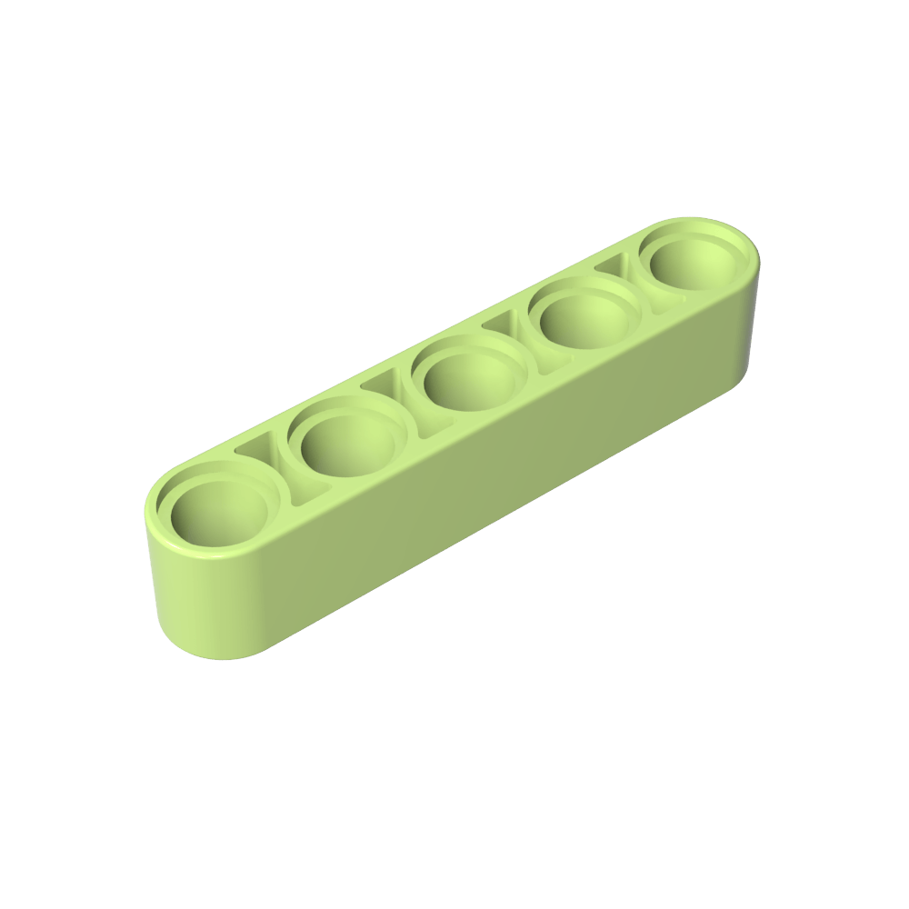 Viga técnica de 1 x 5 de espesor-MyGobricksEs