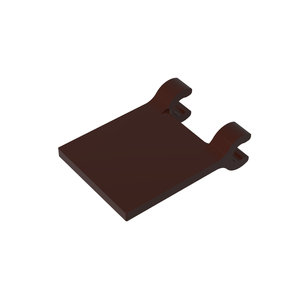 Bandera cuadrada de 2 x 2 [clips delgados]-MyGobricksEs