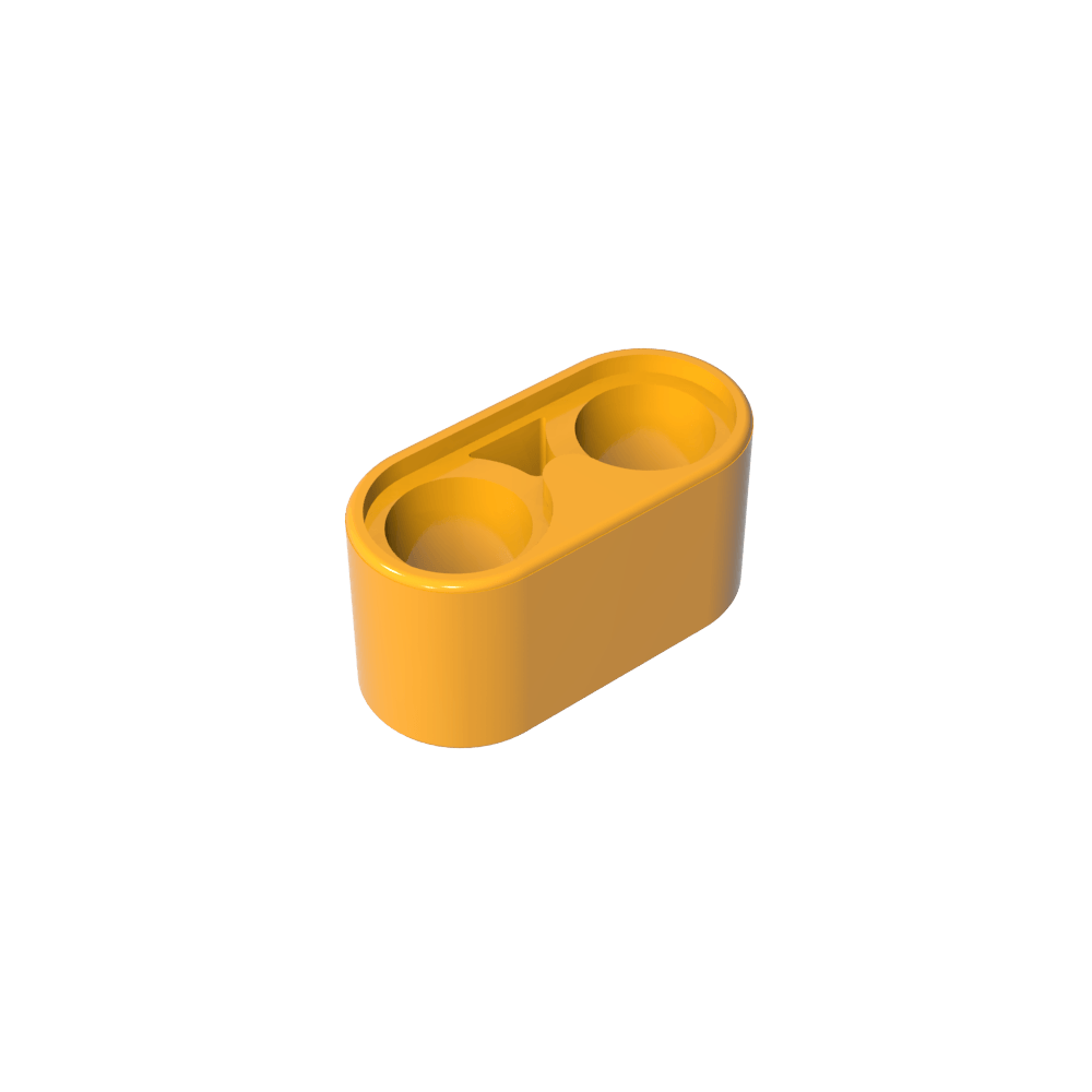 Viga técnica de 1 x 2 de espesor-MyGobricksEs