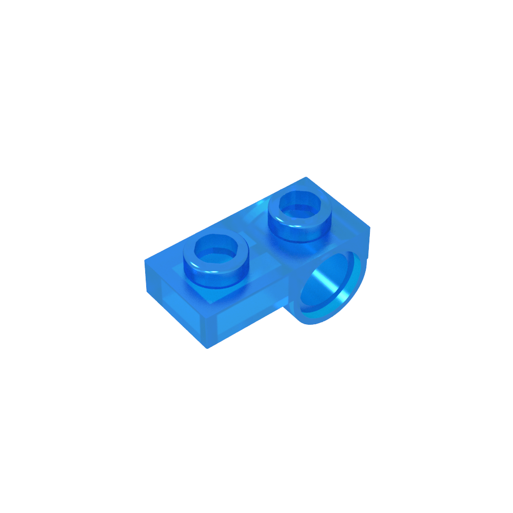 Placa especial 1 x 2 con orificio para pasador-MyGobricksEs