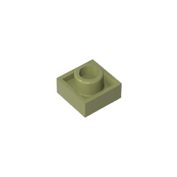 1 x 1 tablero de doble cara-MyGobricksEs