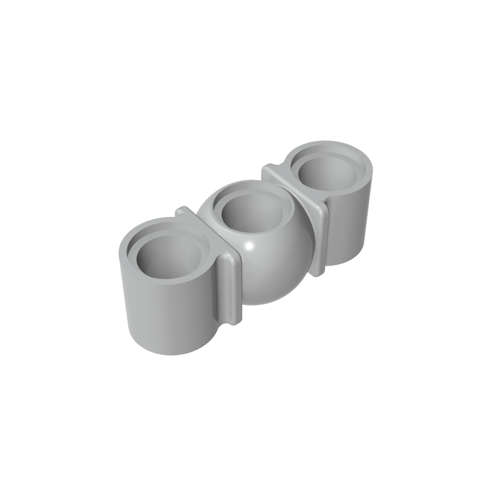 Viga técnica 1 x 3 con rótula en el medio-MyGobricksEs