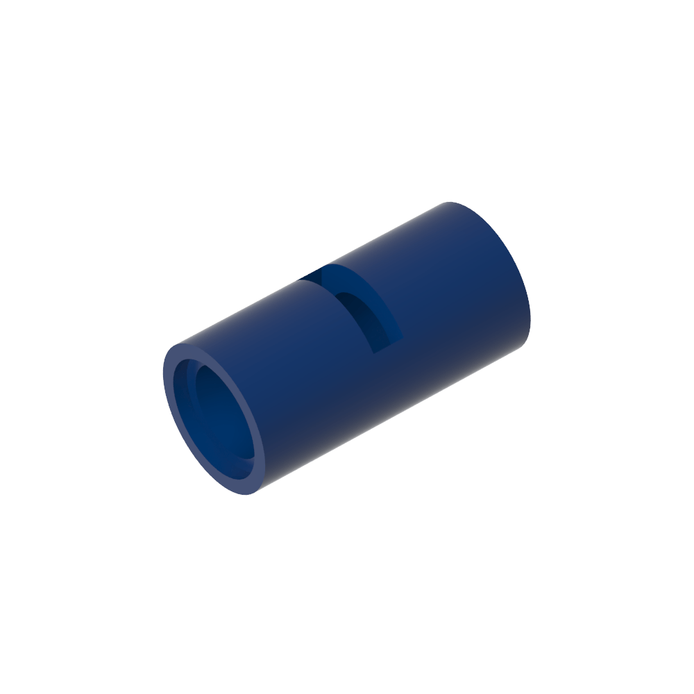 Conector de clavija Technic redondo [ranurado]-MyGobricksEs