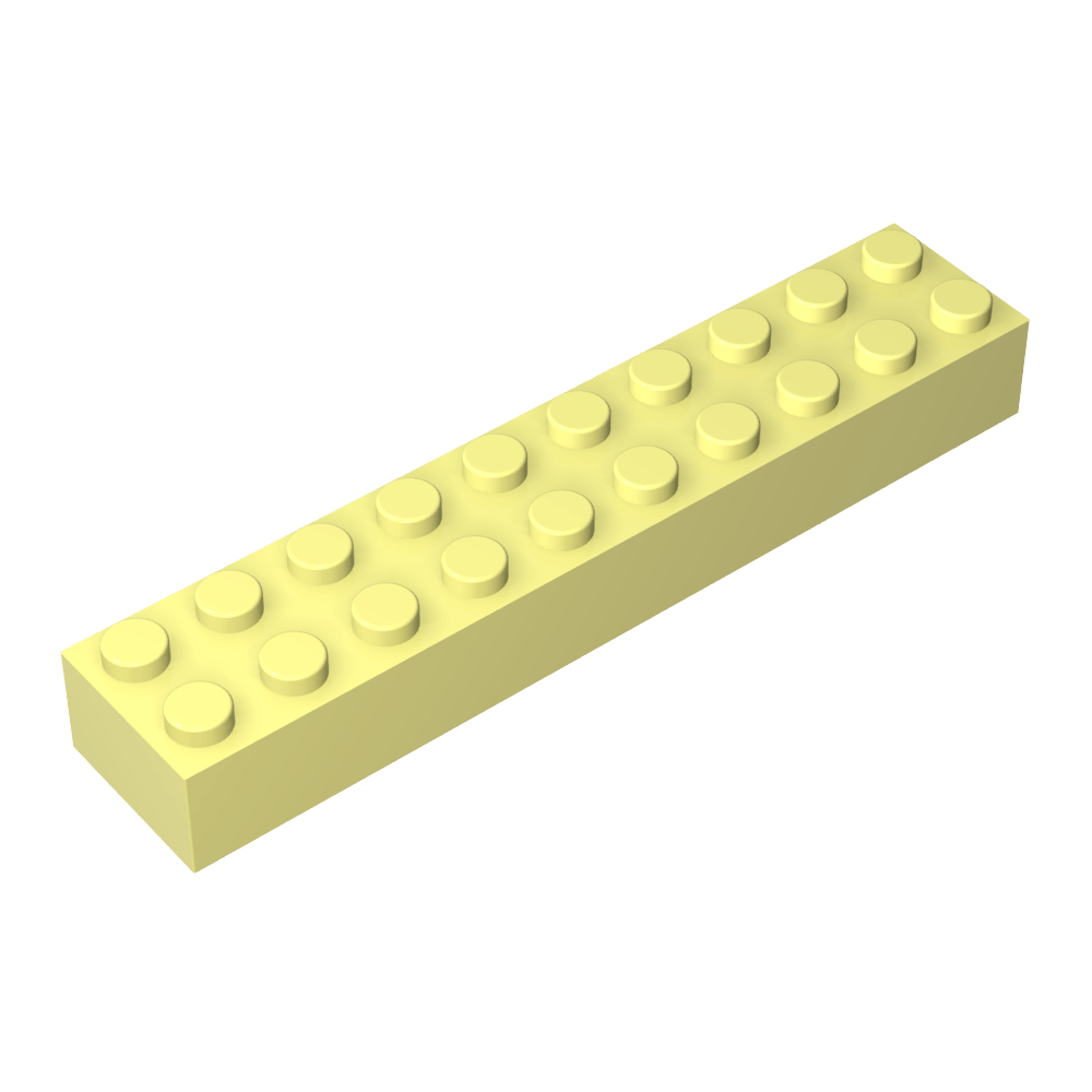 Ladrillo 2 x 10-MyGobricksEs