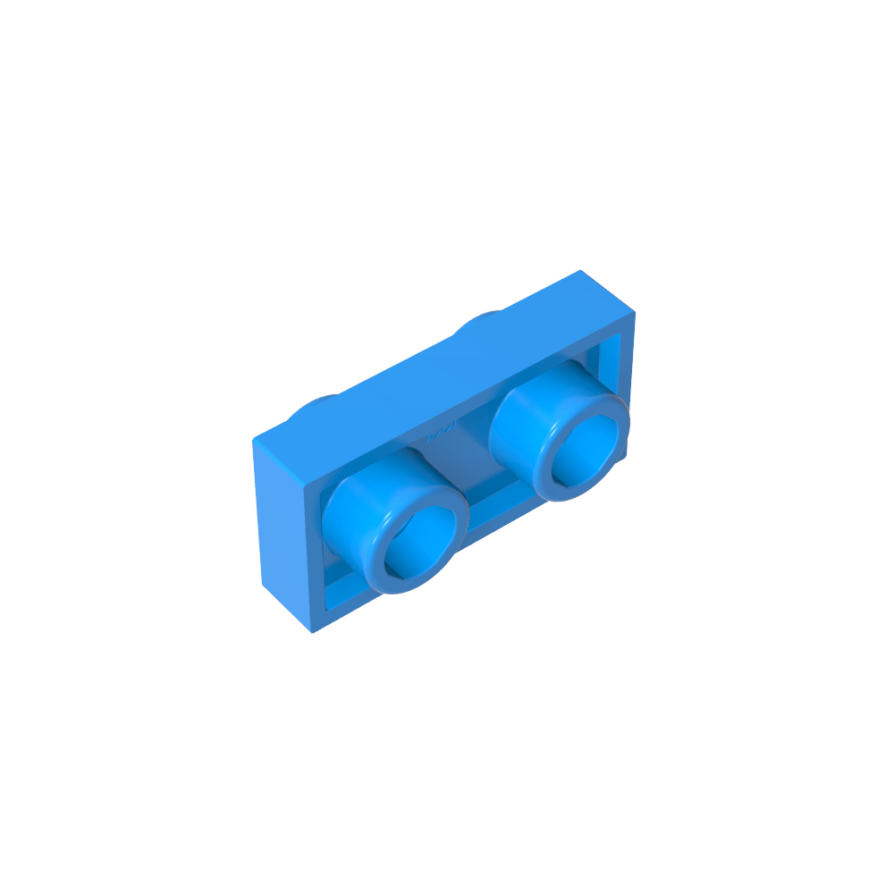 Tablero de doble cara de 1x2-MyGobricksEs