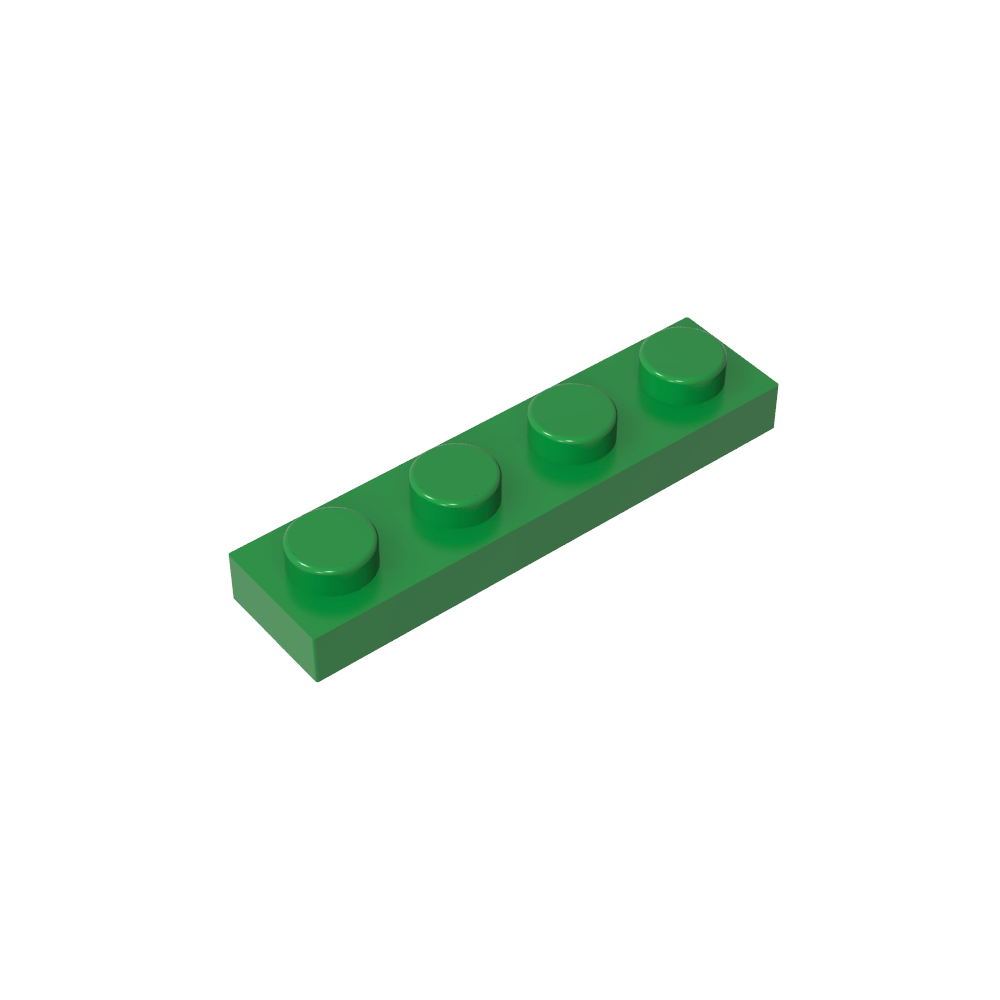 Placa 1 x 4-MyGobricksEs