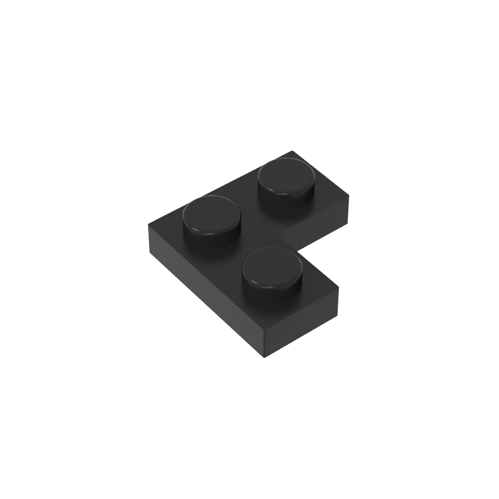 Placa 2 x 2 Esquina-MyGobricksEs