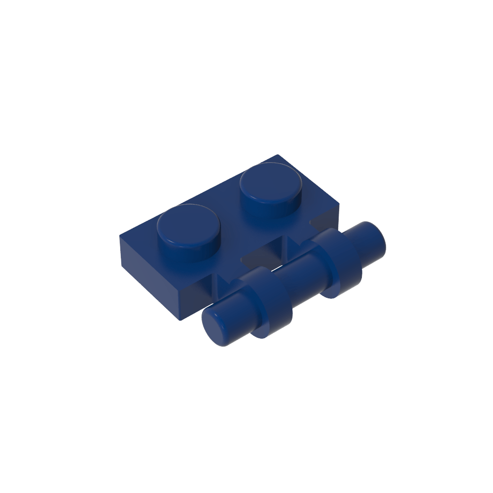 Placa especial 1 x 2 asas laterales [extremos libres]-MyGobricksEs