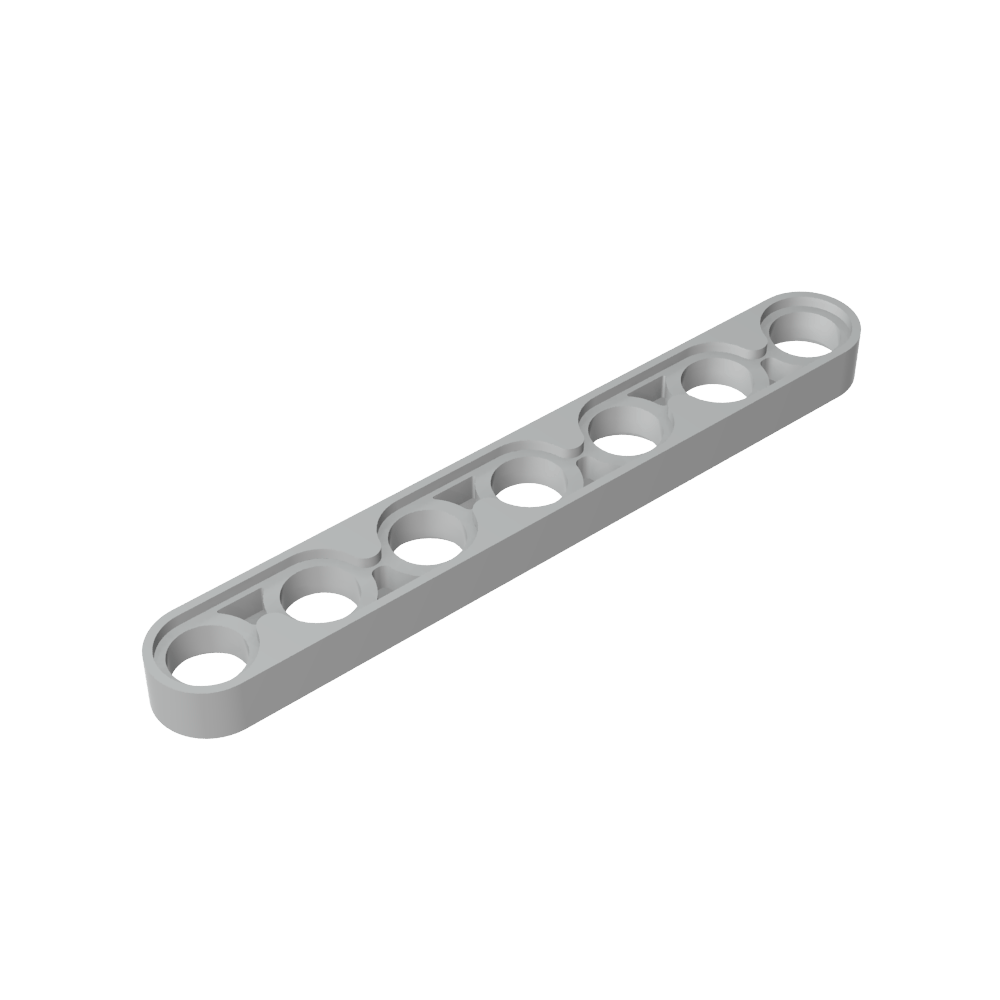 Viga técnica 1 x 7 delgada-MyGobricksEs