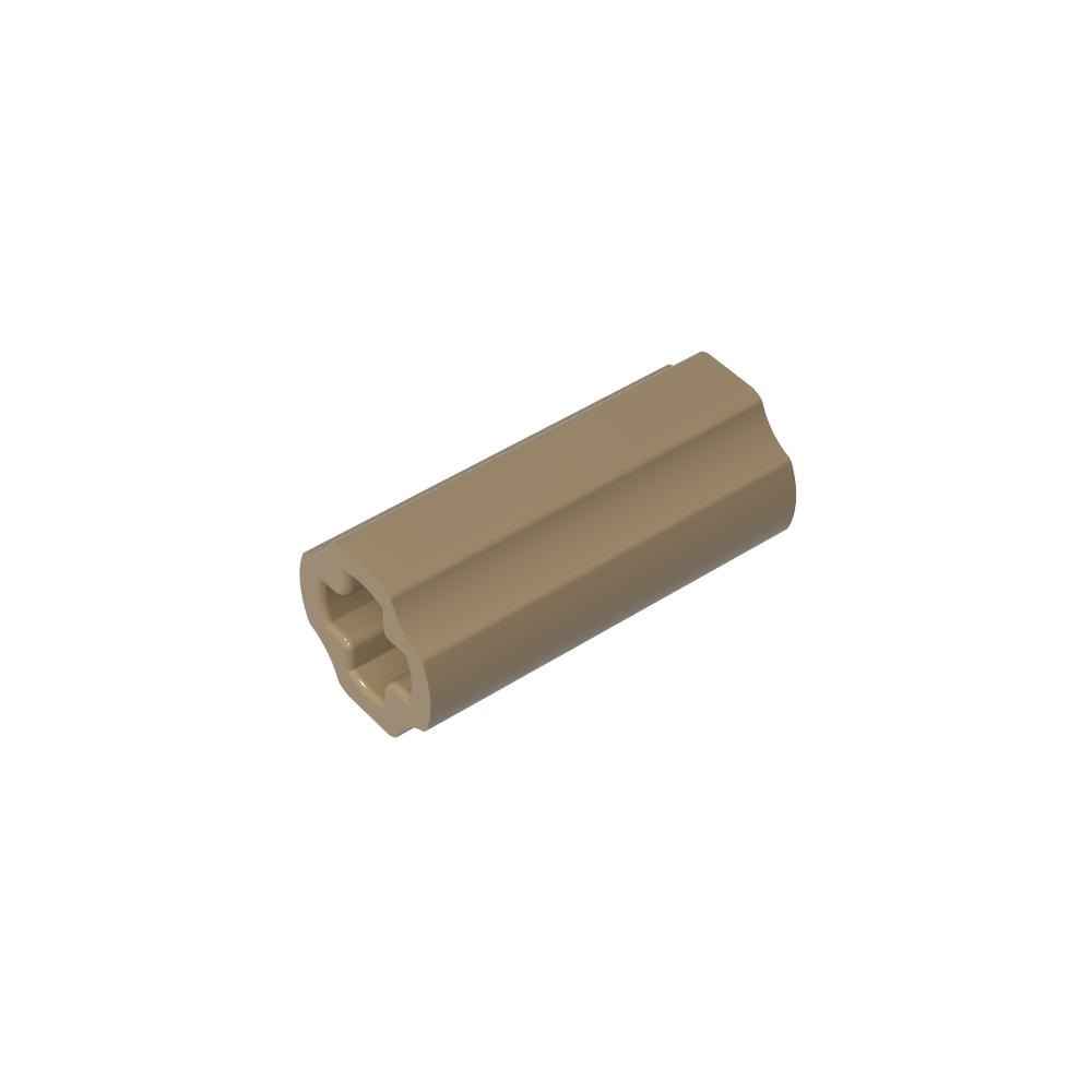 Conector de eje Technic liso [con orificio x + orientación]-MyGobricksEs