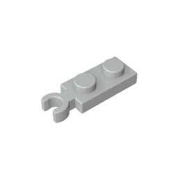 Placa modificada 1 x 2 con clip en el extremo (agarre vertical)-MyGobricksEs