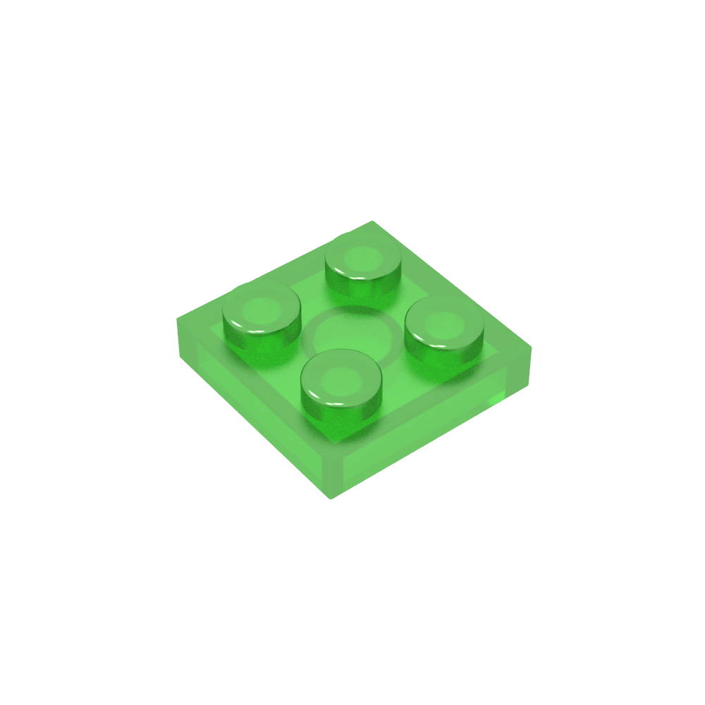 Placa 2 x 2-MyGobricksEs
