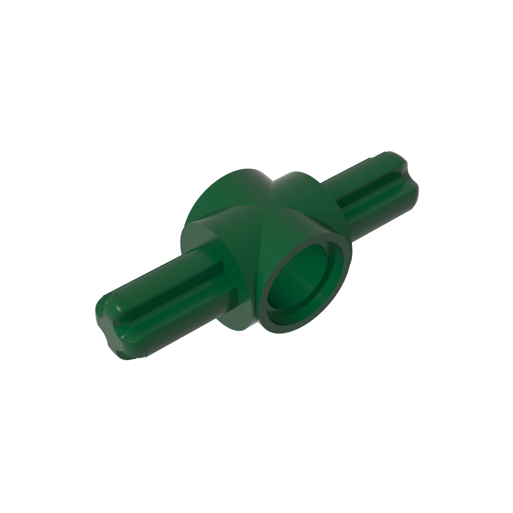 Conector Technic Pin Hub con 2 ejes-MyGobricksEs