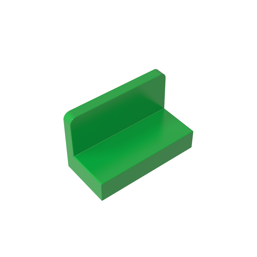 Panel 1 x 2 x 1 [Esquinas cuadradas]-MyGobricksEs