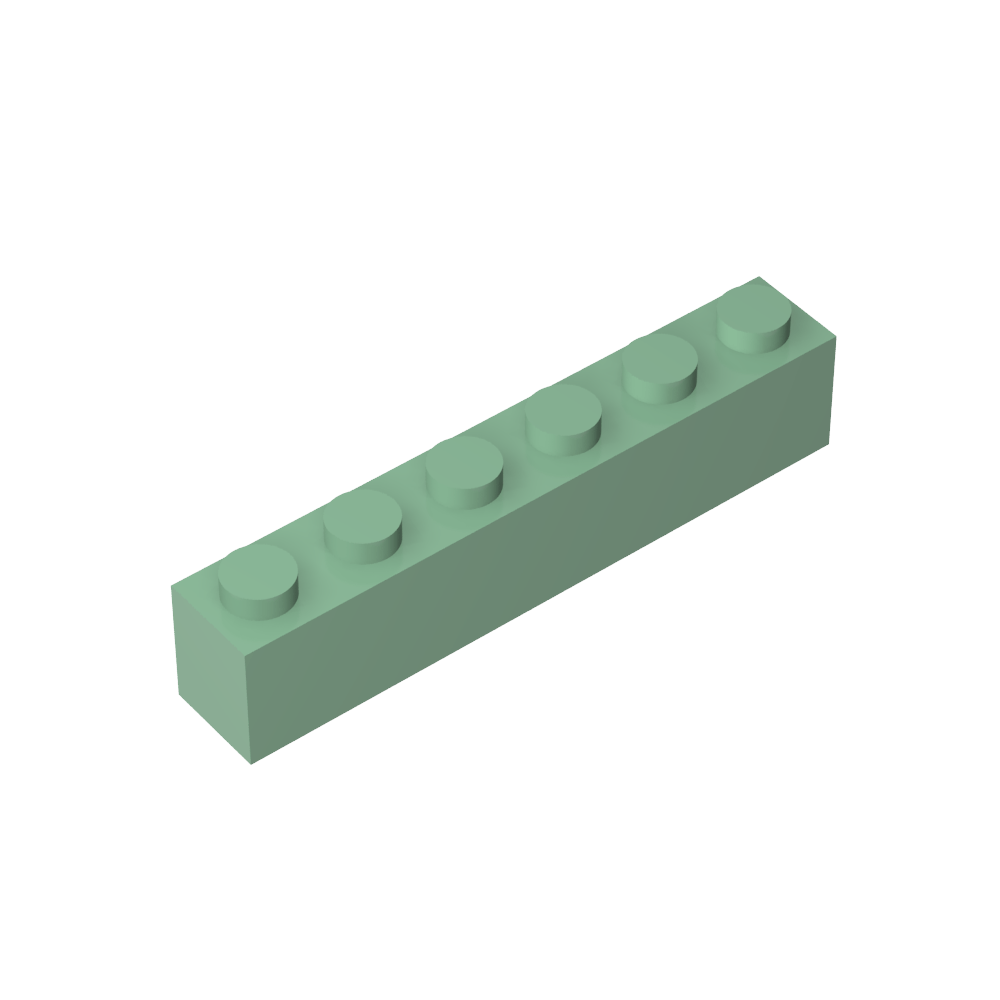 Ladrillo 1 x 6-MyGobricksEs