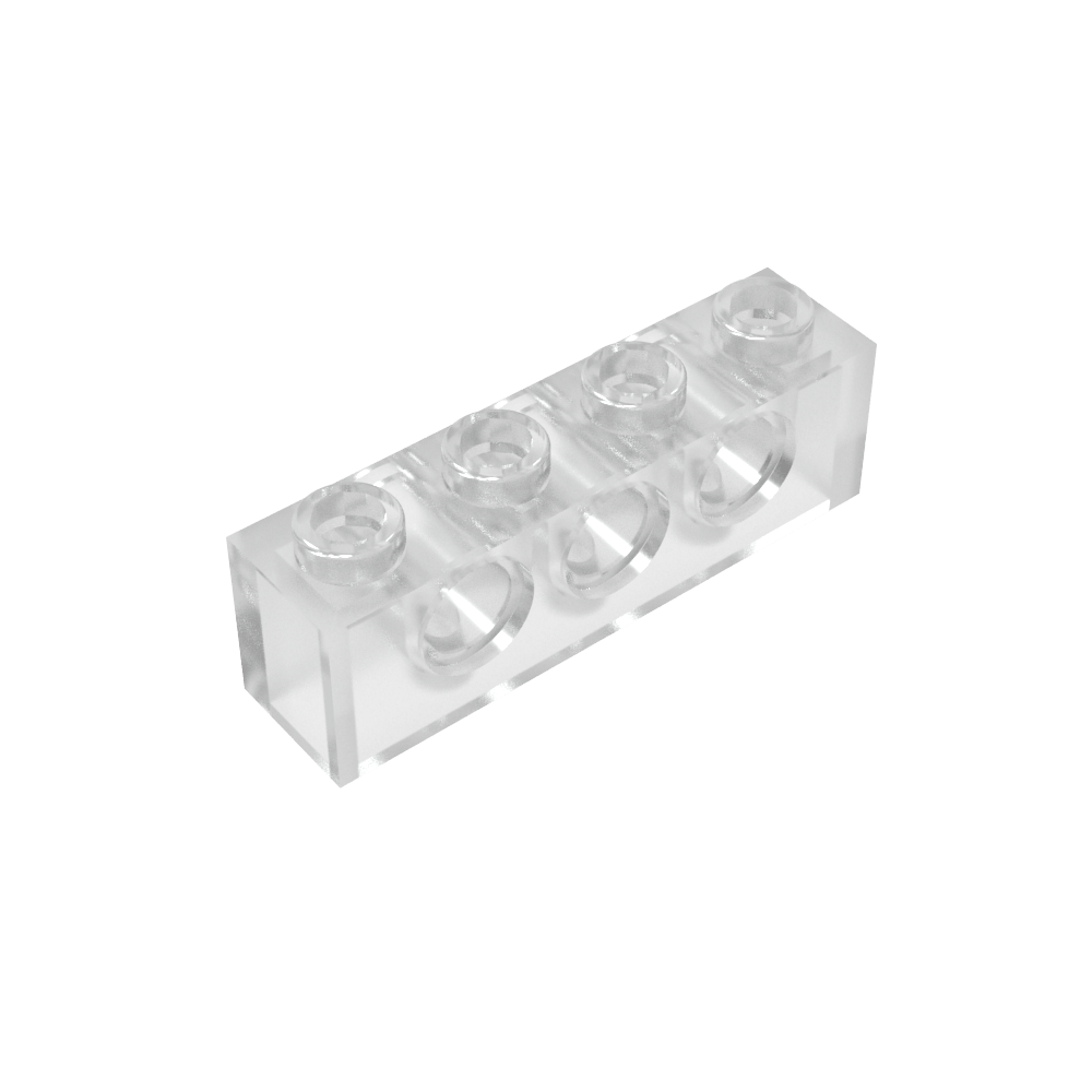 Ladrillo técnico 1 x 4 [3 agujeros]-MyGobricksEs