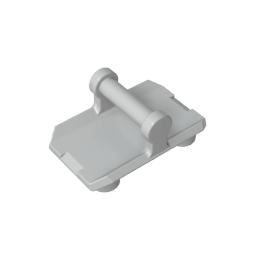 Figura Escudo Rectangular con 4 Tachuelas-MyGobricksEs