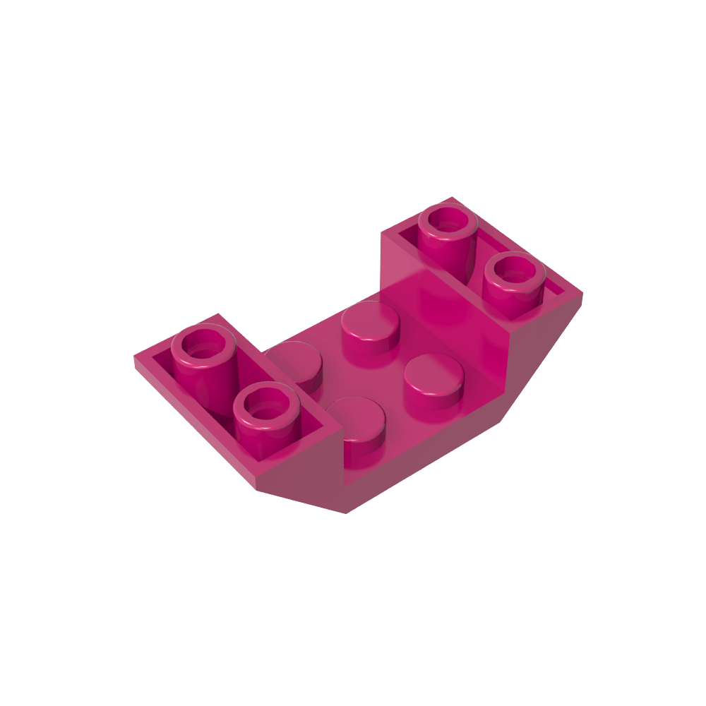 Pendiente Invertida 45° 4 x 2 Doble-MyGobricksEs