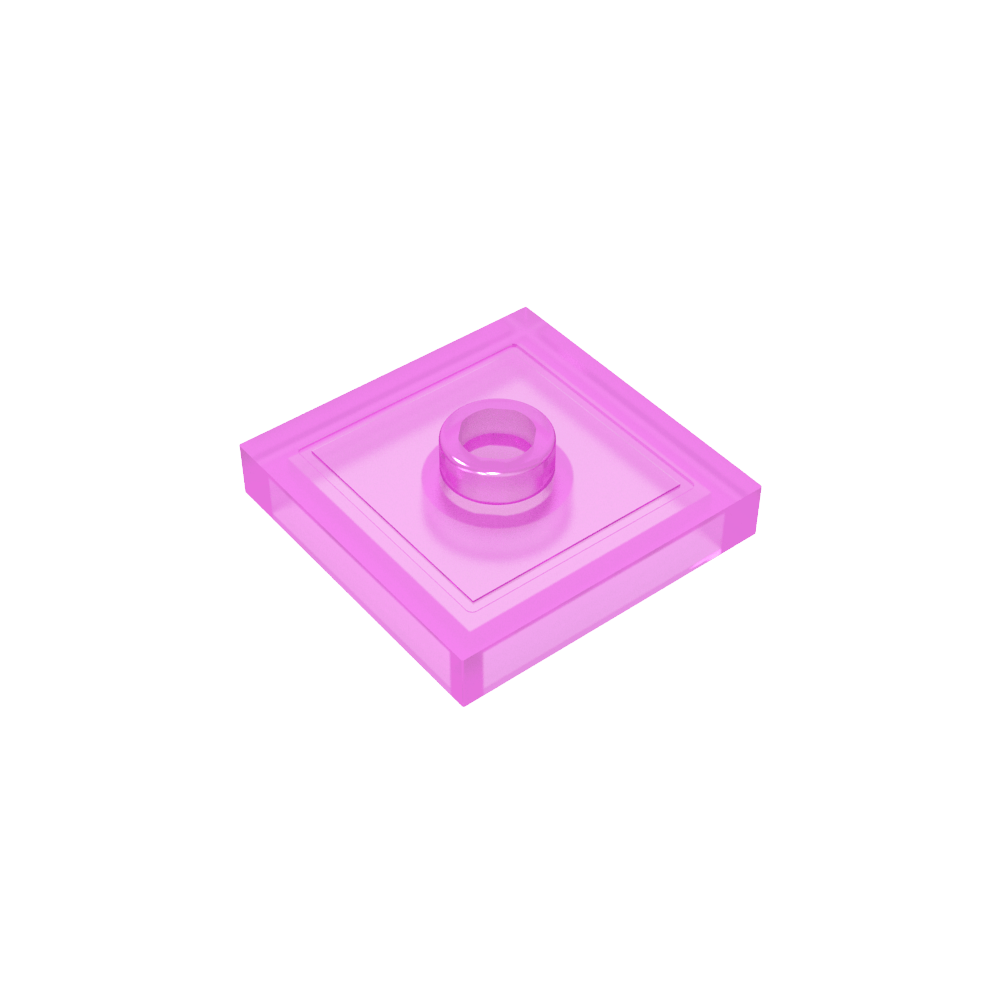 Placa especial 2 x 2 con ranura y perno central (puente)-MyGobricksEs