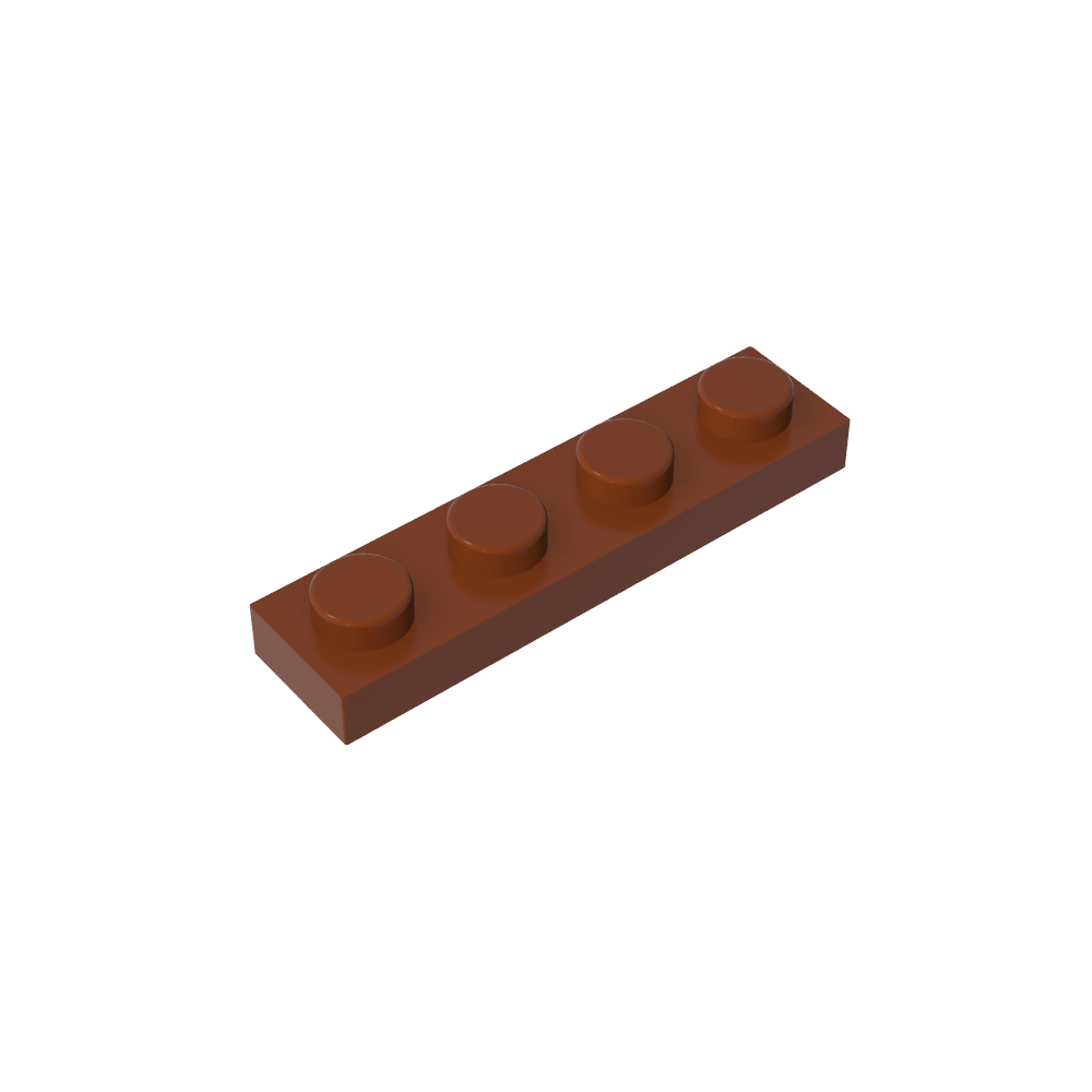 Placa 1 x 4-MyGobricksEs