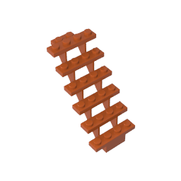 Escaleras 7 x 4 x 6 Rectas Abiertas-MyGobricksEs