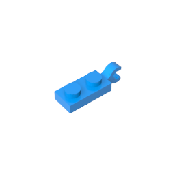Placa Especial 1 x 2 con Clip Horizontal en el Extremo-MyGobricksEs