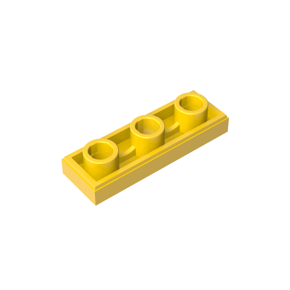 Azulejo especial 1 x 3 invertido con orificio central-MyGobricksEs