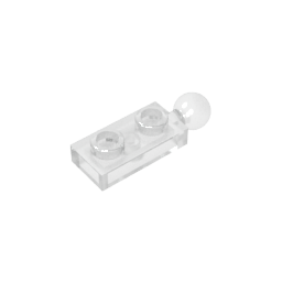 Placa especial 1 x 2 con bola de remolque final-MyGobricksEs