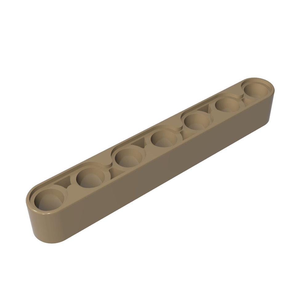 Viga técnica de 1 x 7 de espesor-MyGobricksEs