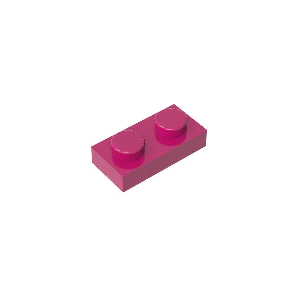 Placa 1 x 2-MyGobricksEs