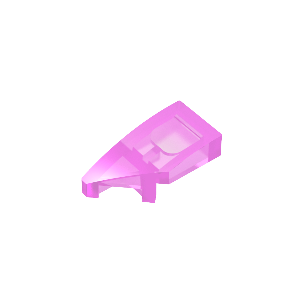 Pendiente curva 2 x 1 con muesca para perno a la izquierda-MyGobricksEs