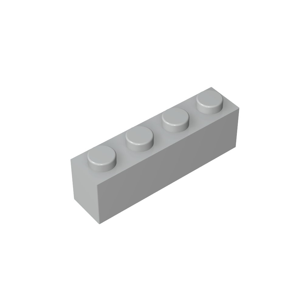 Ladrillo 1 x 4-MyGobricksEs