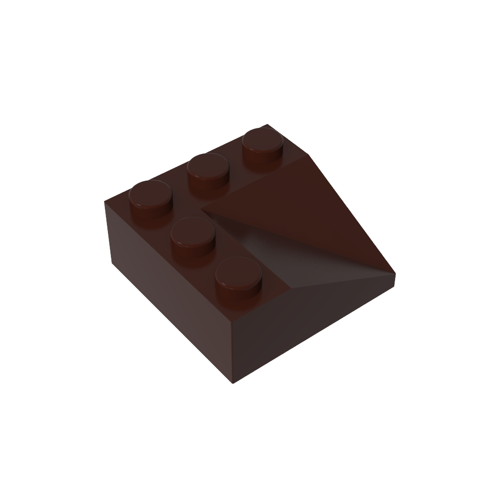 Pendiente 33° 3 x 3 Doble Cóncavo-MyGobricksEs