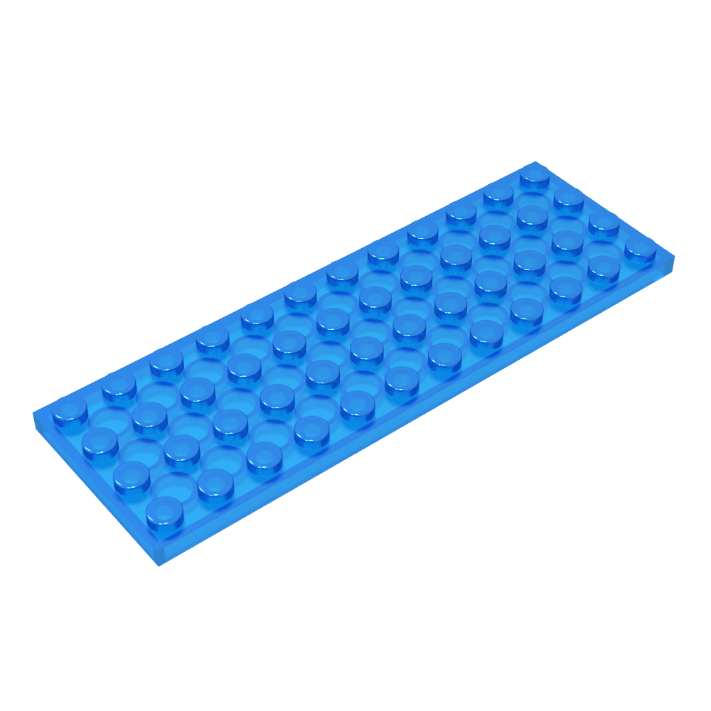 Placa 4 x 12-MyGobricksEs